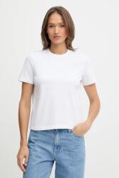 Calvin Klein női pamut t-shirt - fehér M