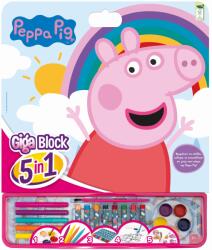 AS Set Pentru Desen Giga Block 5 In 1 Peppa Pig (5203068627515)