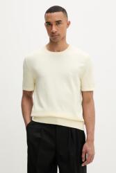 Calvin Klein férfi pamut T-shirt - sárga S