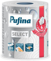 Pufina Háztartási papírtörlő, 4 rétegű, 265 lap, 1 tekercses, PUFINA "Select (KHH947) - tintasziget