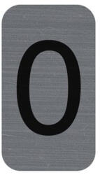 Exacompta Információs tábla, öntapadó, 2, 5x4, 4 cm, alumíniumhatású, EXACOMPTA, 0-ás (67190E) - tonerpiac