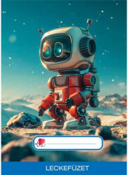 ICO Füzet, tűzött, A5, lecke, 32 lap, ICO "Süni", robot (7500085031) - tonerpiac