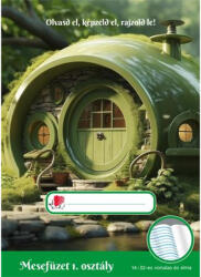 ICO Olvasónapló, tűzött, A5, 32 lap, 1. osztály, ICO "Süni Mesefüzet", hobbit (7500130004) - tonerpiac