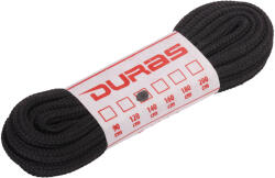 DURAS MULTIPACK / Kerek cipőfűzők többcsomagos - fekete 200 cm (DO0106)