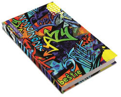 Realsystem Diák zsebkönyv, heti, 2026/2027 tanév, REALSYSTEM, graffiti (TA26-5313-60) - tonerpiac