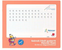 ICO Füzet, tűzött, négyzethálós, 245x295 mm, fekvő, 32 lap, 1. osztály, ICO "Süni Meixner (7500158004) - tonerpiac