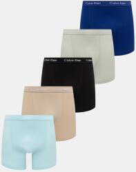 Calvin Klein Underwear boxeralsó férfi pamut elasztánnal 5-es csomag - kék S