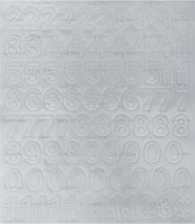  Öntapadós matrica, 2 cm-es, számlap, fehér (500 - 21F) - tonerpiac