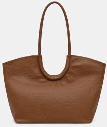 ANSWEAR shopper női bőr - barna Univerzális méret - answear - 36 990 Ft
