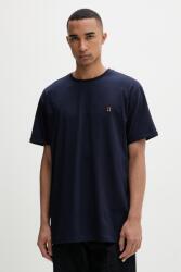 Les Deux t-shirt férfi pamut Norregaard - sötétkék XXL