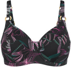 Triumph Summer Tropics kicsinyítő bikini felső - nő - méret 42E - fekete