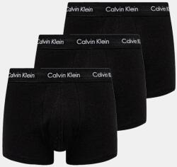 Calvin Klein Underwear boxeralsó férfi pamut elasztánnal 3-as csomag - fekete XS