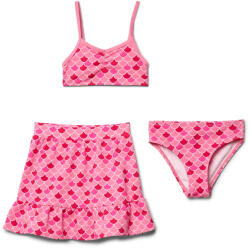 Tchibo - Kislány bikiniszett, 3 részes, mintás
