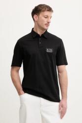 Giorgio Armani pamut póló - fekete M - answear - 26 890 Ft