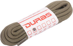 DURAS / Kerek cipőfűzők - olajzöld 140 cm (040092)