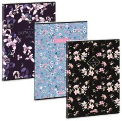 Ars Una A4 extra kapcsos füzet, vonalas Botanic Flowers-mix (5590) 26 (53115904)