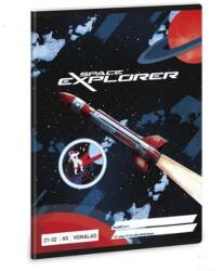 Ars Una 2132, vonalas A5 füzet Space explorer (5552) 26 (53625526)