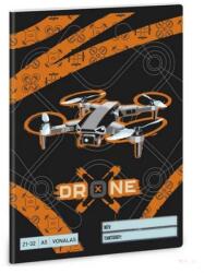 Ars Una 2132, vonalas A5 füzet Drone X (5538) 26 (53625380)