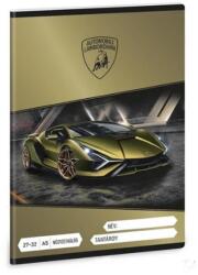 Ars Una 2732, négyzethálós A5 füzet Lamborghini (5523) 26 (53635235)