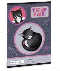 Ars Una 2032, sima A5 füzet Think Pink (5519) 26 (53615190)