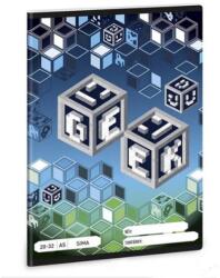 Ars Una 2032, sima A5 füzet Geek (5539) 26 (53615398)