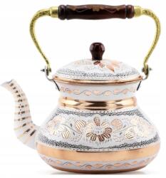 Ottomania Hagyományos Teafőző Vízforraló Török Réz Kézzel Díszített (Turecki Stylowy Orientalny Dekoracyjny)