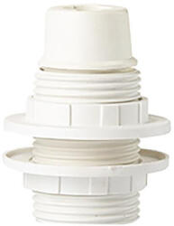 EUROLAMP E14-es fehér műanyag csillár foglalat 220-240V, Eurolamp, 208868 (208868)