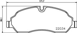 MINTEX Fékbetét készlet MINTEX MDB3719 for FORD (MDB3719)