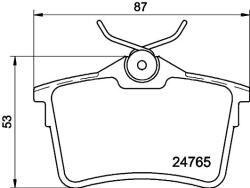 MINTEX Fékbetét készlet MINTEX MDB2978 for CITROËN, PEUGEOT (MDB2978)