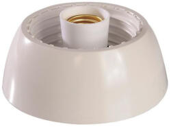 Eurolamp E27-es egyenes műanyag foglalat 220-240V, Eurolamp, 441925 (441925)
