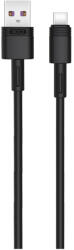 XO kábel NB-Q166 USB-USB-C 1, 0 m 5A fekete (NB-Q166)
