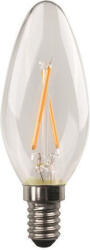 EUROLAMP E14 LED izzó keresztezett izzószállal, 2.2W, 250lm, 3000K, 220-240V, IP20, Ε14, Eurolamp, 111586 (111586)