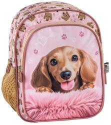 Derform Cleo és Frank kutyás ovis hátizsák - Pink
