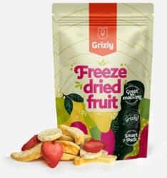 GRIZLY LYO mix Banane, căpșuni, piersici 125 g