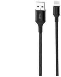 XO NB143 USB-Lightning kábel 2, 0 m 2, 4 A fekete (NB143)