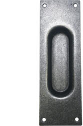 Halcö Kagylófogantyú 40x120 mm Egyenes Horganyzott Fekete Világos Passzivált (SCH-102251234)