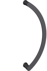 FSB ajtófogantyú 66 6551félköríveslyuktáv 450 mm aluminium fekete matt (SCH-102283052)