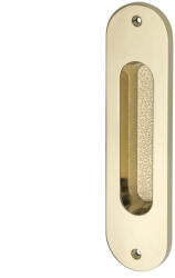 Marchesi tolóajtókagyló ovális 38 x 152 mm polírozott sárgaréz PVD (SCH-102289183)