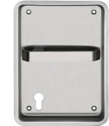 Marchesi Tornaterem-vasalat 170 x 240 mm jobbos PZ 72 mm stift 9 mm matt nemesacél (SCH-102247438)