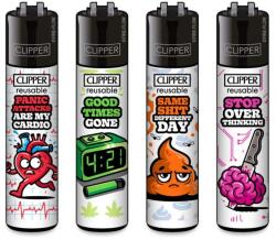 Clipper Mix Slogan #9 öngyújtók teljes készlete