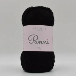 Patent's Panni pamut fonal, 50 g - 100, fekete (Catania 110)