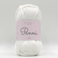 Patent's Panni pamut fonal, 50 g - 001, fehér (Catania 106)