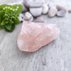 Kristály Jóga Shop 83 g rózsakvarc nyers ásvány