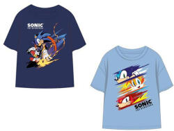 Sonic a sündisznó Speed Rush gyerek rövid póló, felső 3 - 8 év / 98 - 128 cm (FML380641)