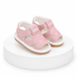 SuperBaby Sandalute roz cu piuitoare - Ursuleti