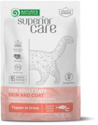 Nature's Protection Superior Care Superior Care Topper Adult Cat pentru Piele si Blana cu Ton si Creveti 70g (UNINPSC63749)