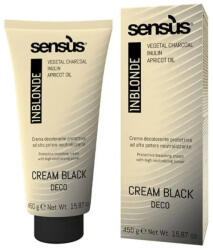 Sens.ùs Cremă Decolorantă cu Deschidere de până la 7 Tonuri, Sensus InBlonde Black Deco 450g (SS309125)
