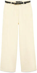 VERO MODA Pantaloni Vmpira Hw Seersucker Wide 10342550 11-0602 TCX snow white