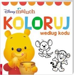 praca zbiorowa Disney Little One. Color by code Carte de colorat