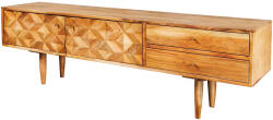 Invicta Comoda TV ALPINE 145 cm, finisaj miere de salcam (43736)